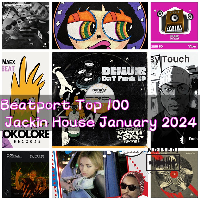 Beatport Top 100 Jackin House January 2024