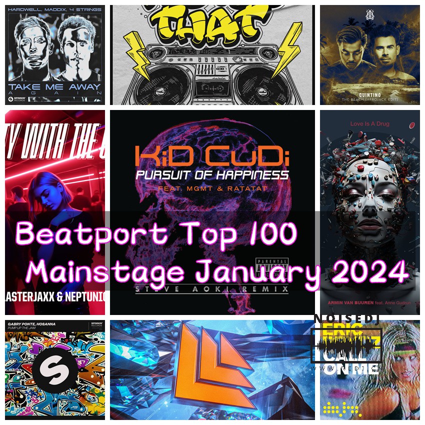 Beatport Top 100 Mainstage January 2024